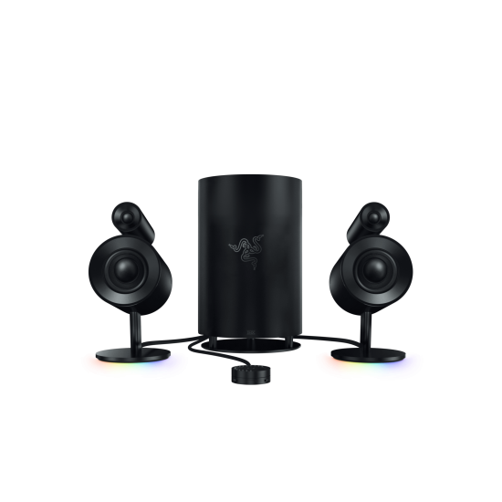 Razer Nommo Pro 2.1 Gaming Speakers & Downward Firing Subwoofer  - THX - DOLBY