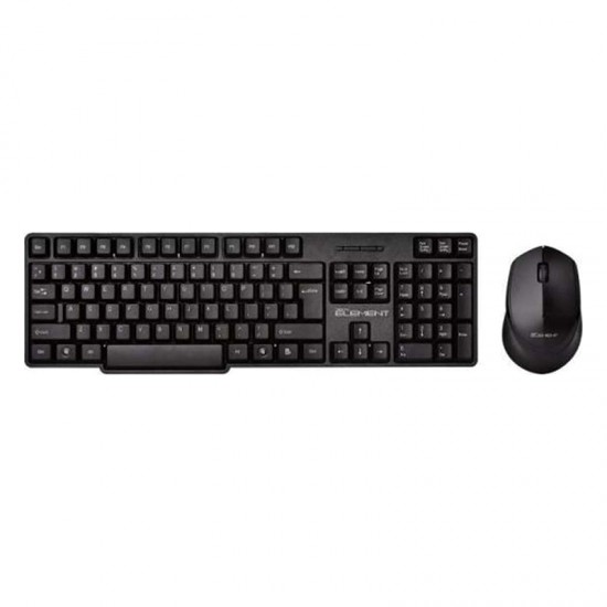 Σετ Ασύρματο Πληκτρολόγιο / Ποντίκι Element KB-255 WMS