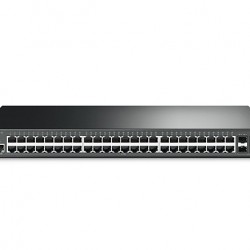TP-LINK Switch T2600G-52TS,JetStream 48-port Pure-Gigabit L2 Managed Switch + 4 Gigabit SFP slots