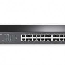 TP-LINK Switch TL-SF1024D, 24 port, 10/100 Mbps, Steel Case