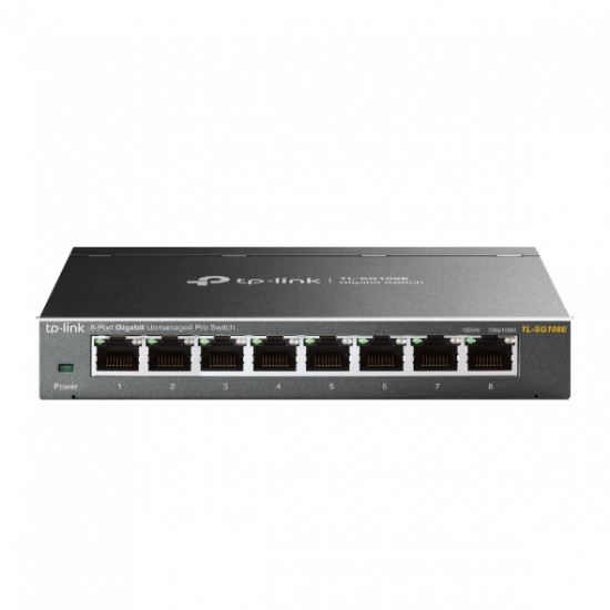 TP-LINK SWITCH TL-SG108E, 8 PORT, 10/100/100 MBPS
