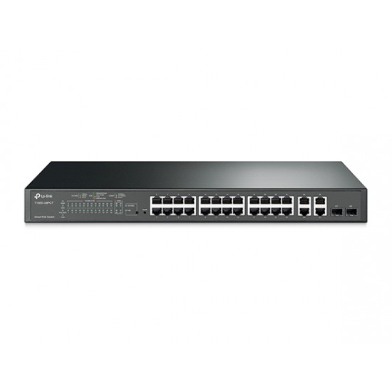 TP-LINK T1500-28PCT(TL-SL2428P) POE SMATR