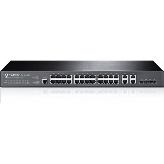 TP-LINK TL-SL5428E 24-PORT 10/100 MBPS 4-PORT GIGABIT