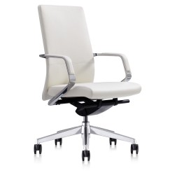 VERO OFFICE Chair NAIADA White Low Back